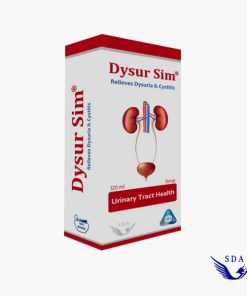 شربت Dysur Sim دیزورسیم سیمرغ دارو بهبود سوزش ادرار و التهاب مثانه