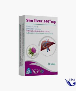 قرص سیم لیور 240 Simliver سیمرغ دارو جهت بهبود عملکرد کبد
