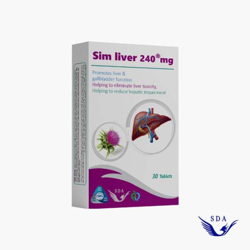 قرص سیم لیور 240 Simliver سیمرغ دارو جهت بهبود عملکرد کبد