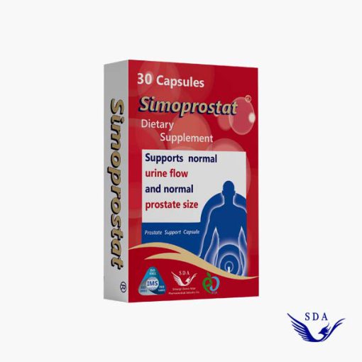 کپسول سیموپروستات Simoprostat سیمرغ دارو مکمل پروستات سیمرغ دارو بسته 30 عددی