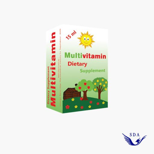 قطره مولتی ویتامین Multivitamin سیمرغ دارو ویتامین های مورد نیاز کودک
