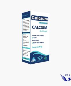 شربت کلسیم Calcium سیمرغ دارو کمک به سلامت استخوان