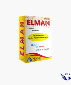 قرص المان Elman سیمرغ دارو تقویت کننده مو، پوست و ناخن
