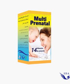قرص مولتی پرناتال Multi Prenatal سیمرغ دارو ویتامین دوران بارداری و شیردهی (60 عددی)