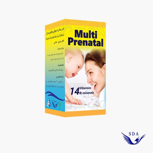 قرص مولتی پرناتال Multi Prenatal سیمرغ دارو ویتامین دوران بارداری و شیردهی (60 عددی)