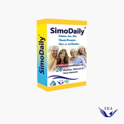 قرص سیمودیلی Simo Daily سیمرغ دارو تامین نیاز بدن به ویتامین ث