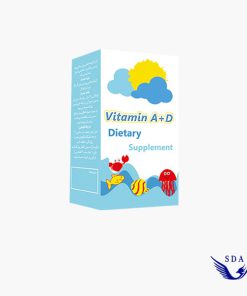 قطره ویتامین آد Vitamin A+D سیمرغ دارو تامین ویتامین های A و D کودکان