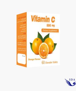 قرص ویتامین ث جویدنی Vitamin C chewable سیمرغ دارو کمک به تقویت سیستم ایمنی بدن
