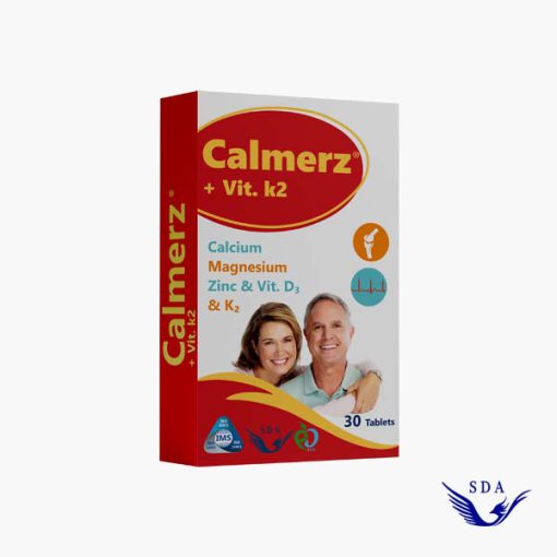 قرص کالمرز کا Calmerz + K2 سیمرغ دارو سلامت استخوان و دندان