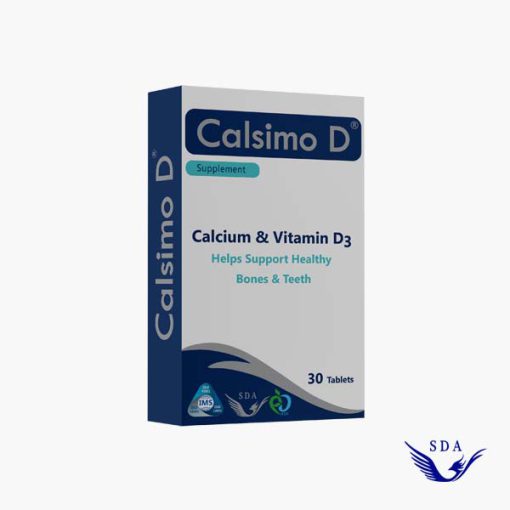 قرص کلسیمو دی Calsimo D سیمرغ دارو کمک به سلامت استخوان و دندان