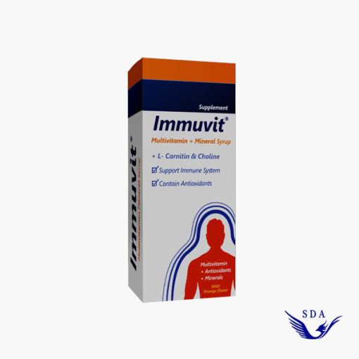 شربت ایموویت Immuvit سیمرغ دارو کمک به سلامت عمومی بدن