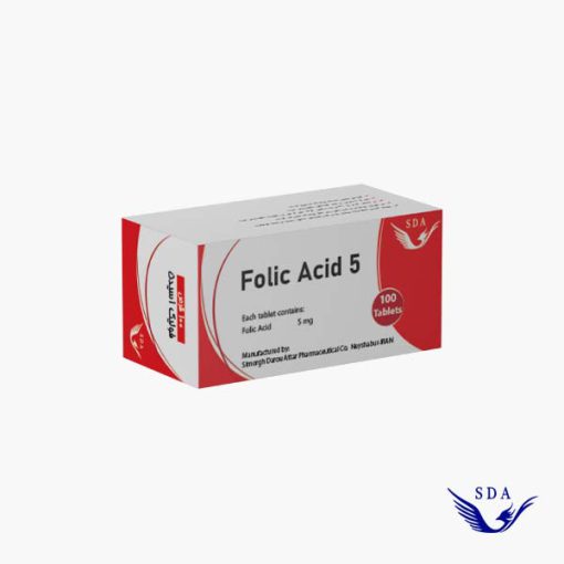 فولیک اسید 5 Folic Acid سیمرغ دارو