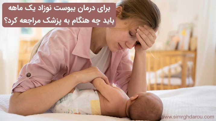 برای درمان یبوست نوزاد یک ماهه باید چه هنگام به پزشک مراجعه کرد؟